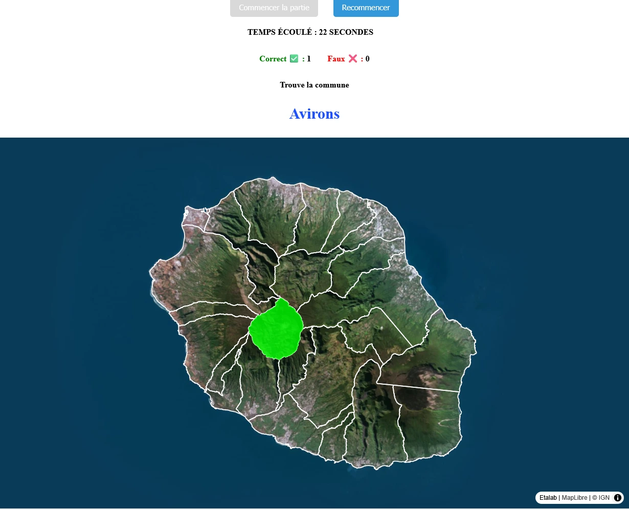 jwe.ovh - Jeu cartographique interactif