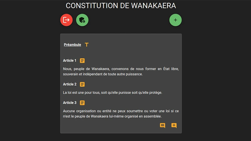 konstitisyon.la - Plateforme constitutionnelle
